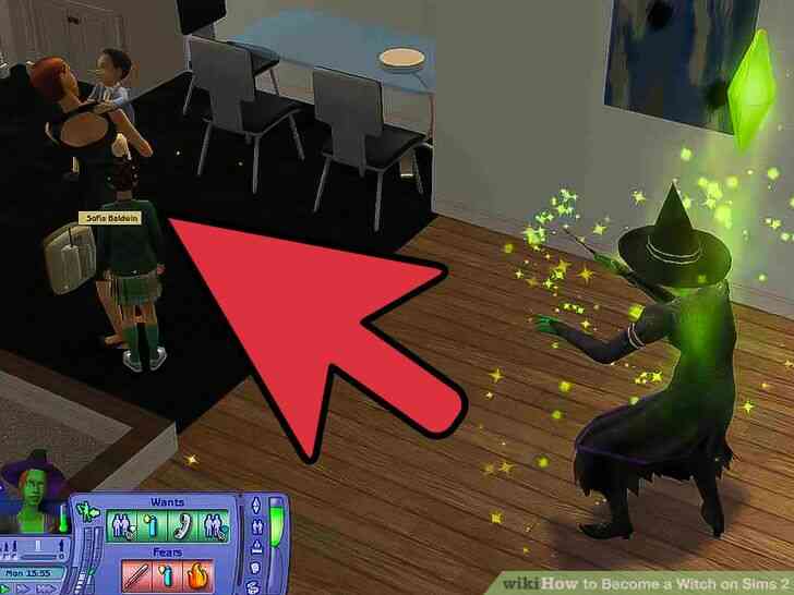 Image intitulée Devenir une Sorcière sur les Sims 2 Étape 8